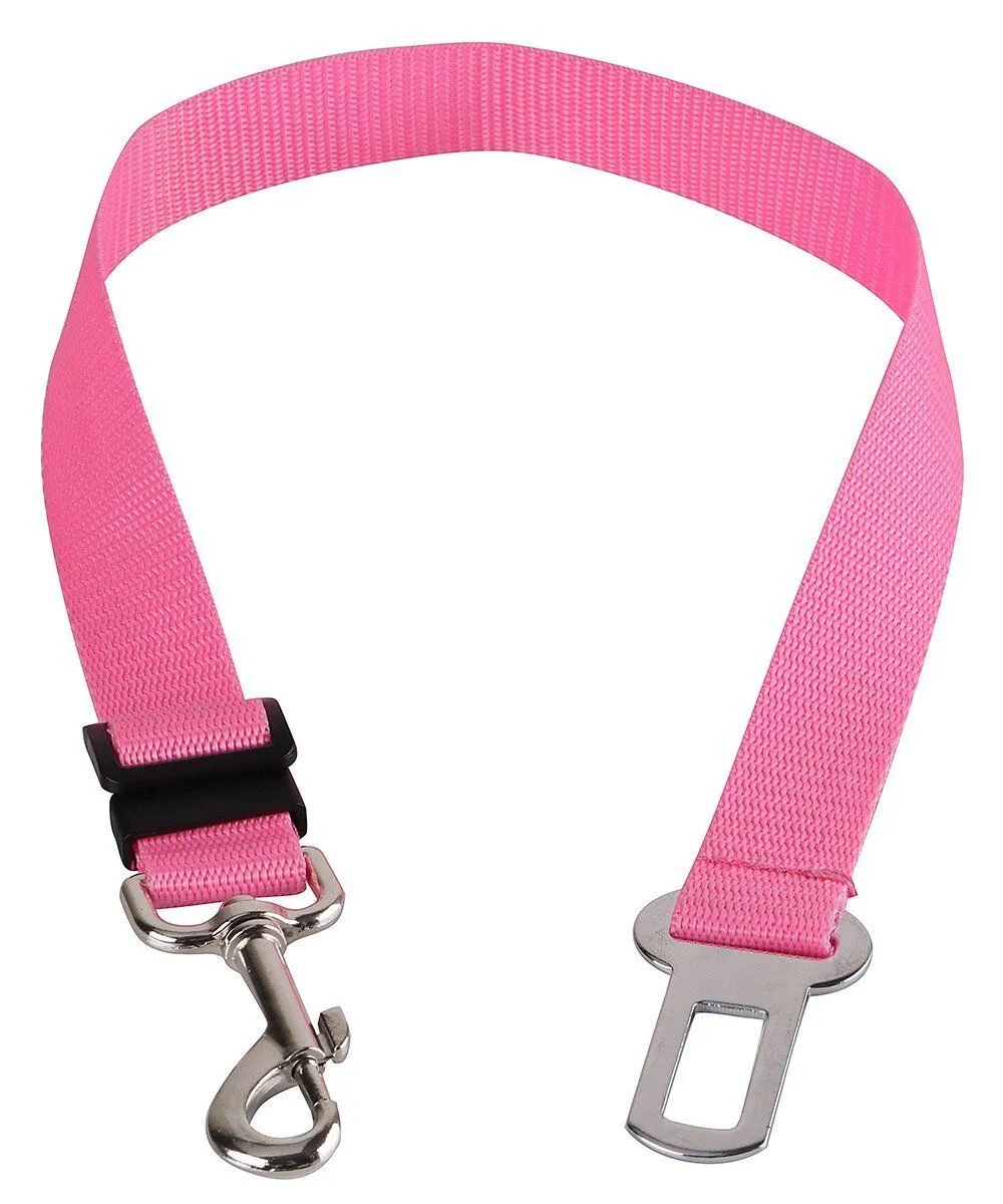 3 PCS Adjustable Pet Dog Cat Car Seat Belt Safety Leads Vehicle Seatbelt Harness