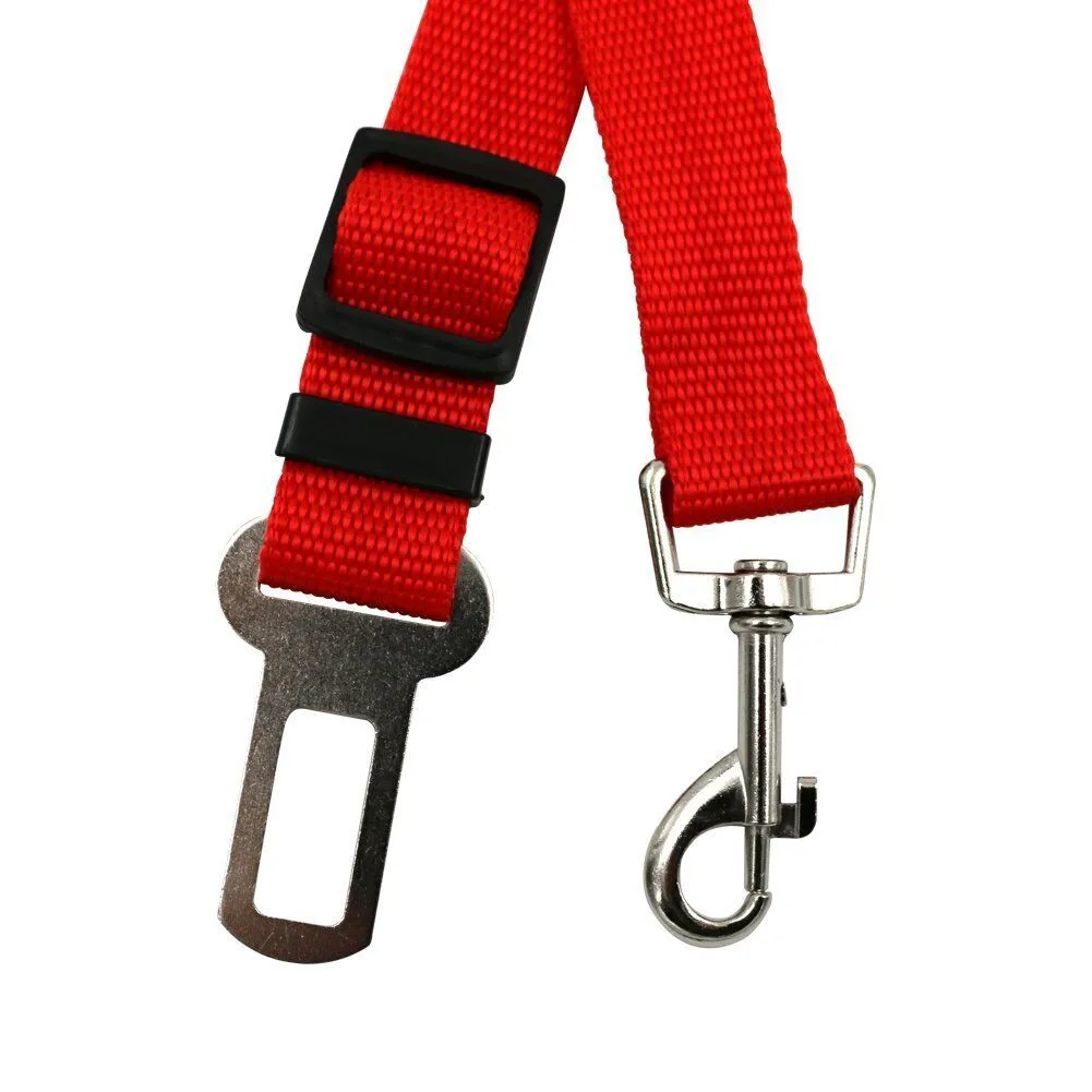 3 PCS Adjustable Pet Dog Cat Car Seat Belt Safety Leads Vehicle Seatbelt Harness