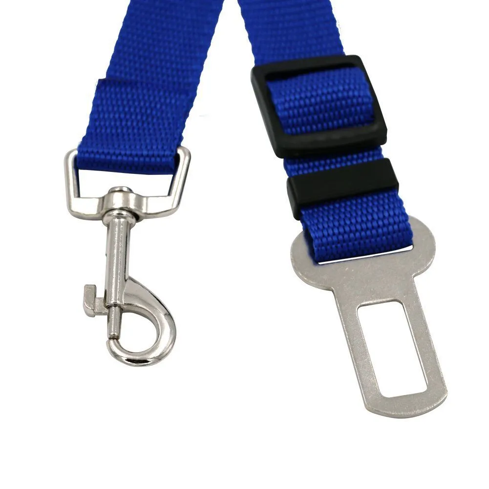 3 PCS Adjustable Pet Dog Cat Car Seat Belt Safety Leads Vehicle Seatbelt Harness