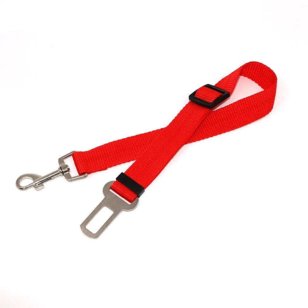 3 PCS Adjustable Pet Dog Cat Car Seat Belt Safety Leads Vehicle Seatbelt Harness