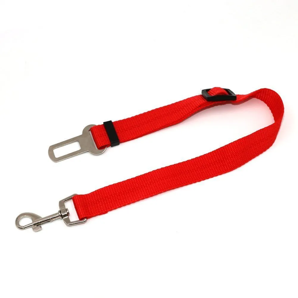 3 PCS Adjustable Pet Dog Cat Car Seat Belt Safety Leads Vehicle Seatbelt Harness