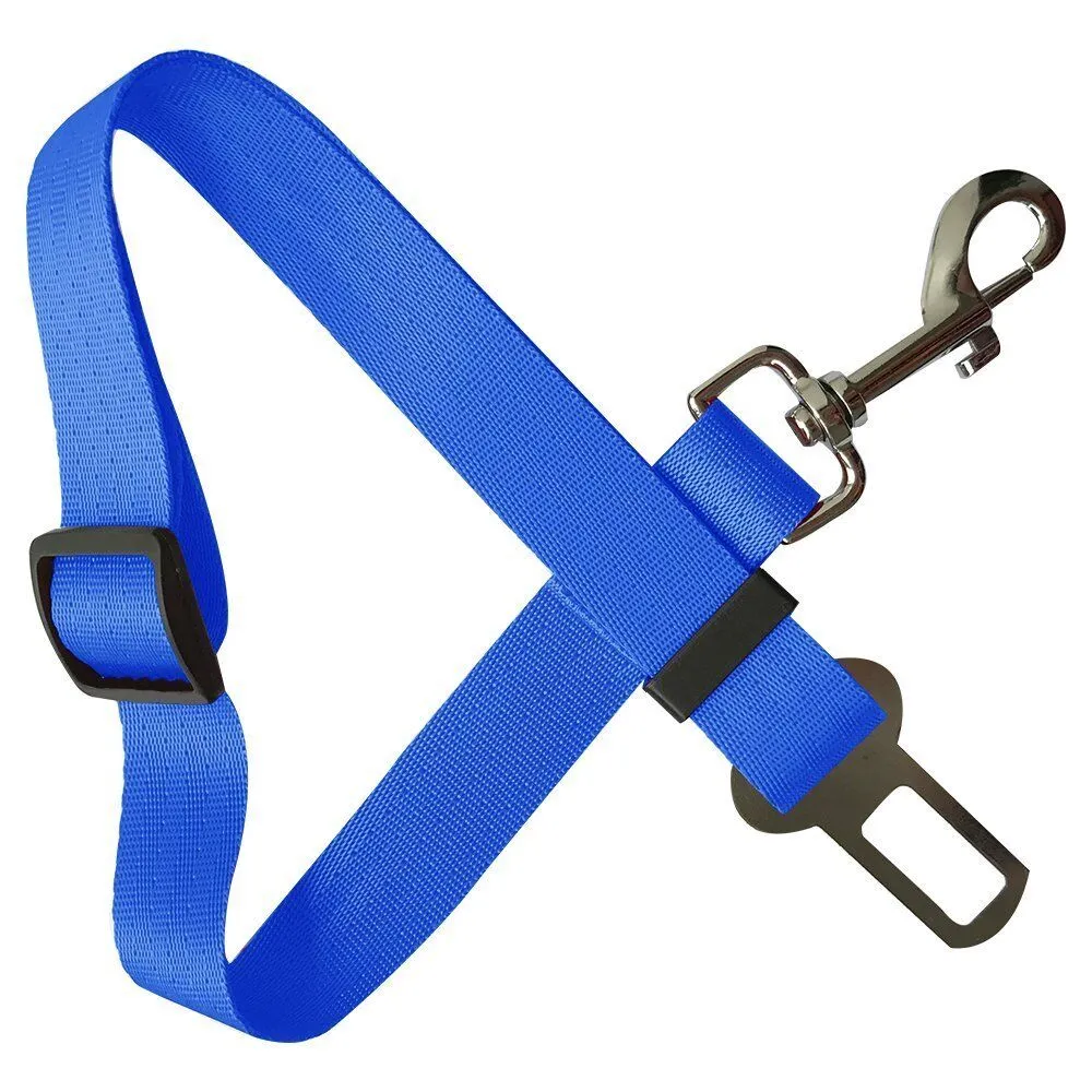 3 PCS Adjustable Pet Dog Cat Car Seat Belt Safety Leads Vehicle Seatbelt Harness