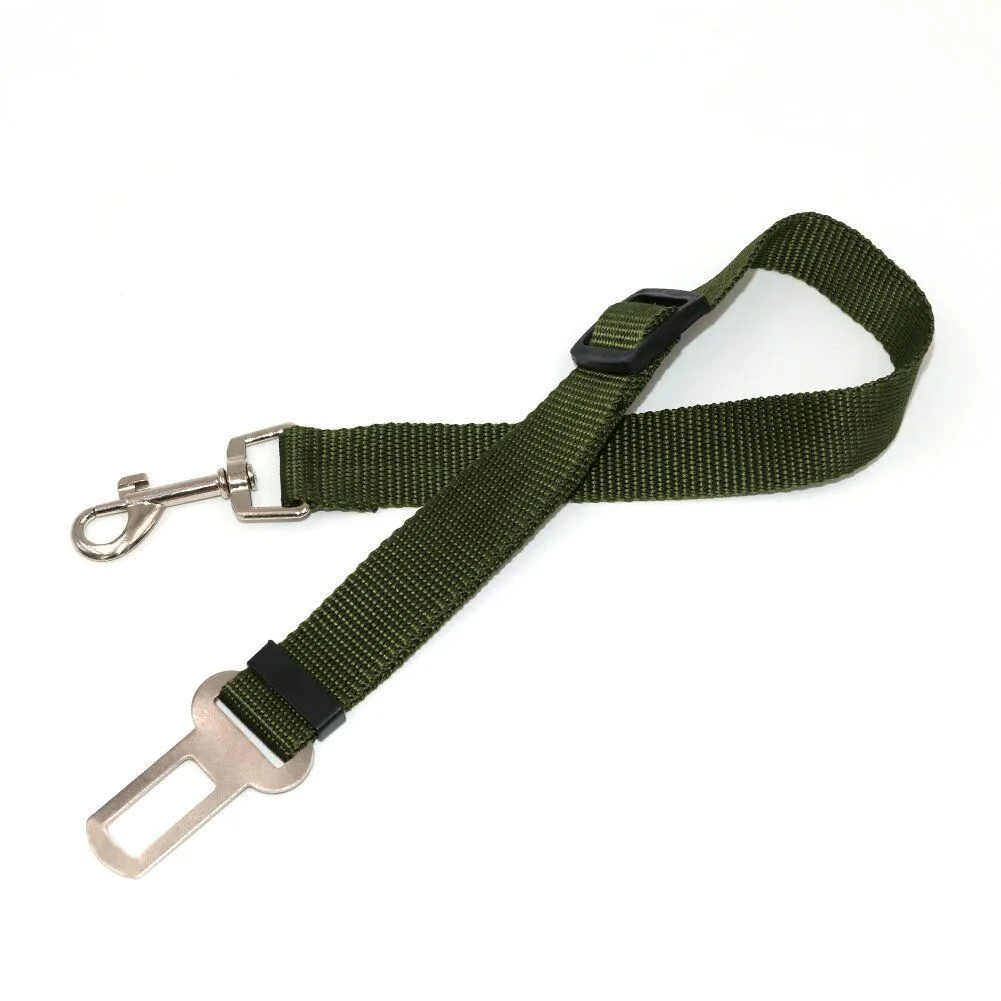 3 PCS Adjustable Pet Dog Cat Car Seat Belt Safety Leads Vehicle Seatbelt Harness