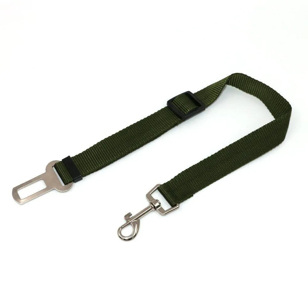 3 PCS Adjustable Pet Dog Cat Car Seat Belt Safety Leads Vehicle Seatbelt Harness