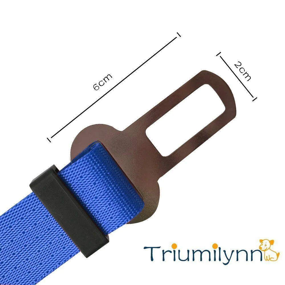 3 PCS Adjustable Pet Dog Cat Car Seat Belt Safety Leads Vehicle Seatbelt Harness