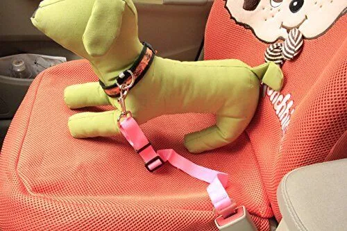 3 PCS Adjustable Pet Dog Cat Car Seat Belt Safety Leads Vehicle Seatbelt Harness