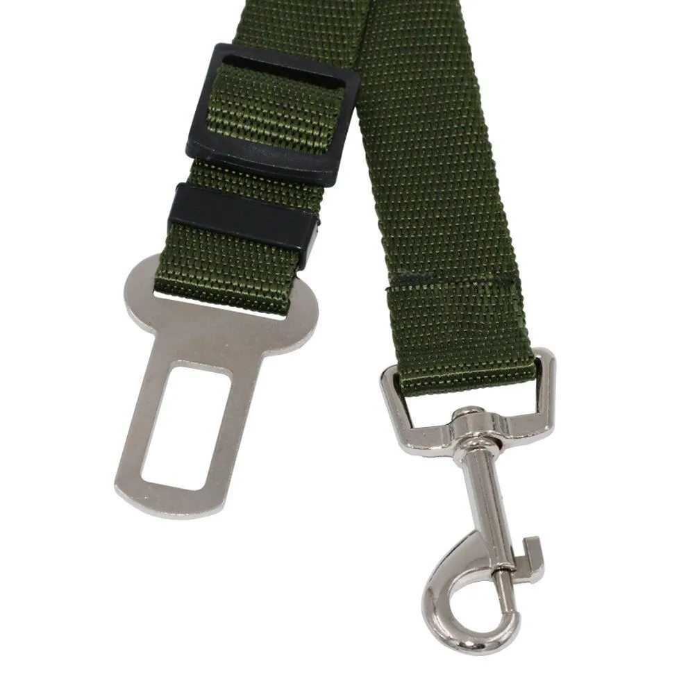 3 PCS Adjustable Pet Dog Cat Car Seat Belt Safety Leads Vehicle Seatbelt Harness