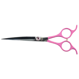 6.5" Pink Curved Shear by PetStore.Direct