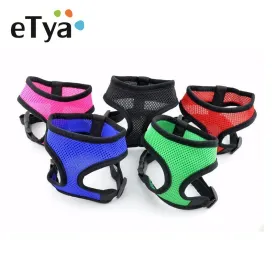 Adjustable Soft Breathable Dog Harness Nylon Mesh Vest Harness for Dog Puppy Collar Cat Pet Dogs Chest Strap Leash