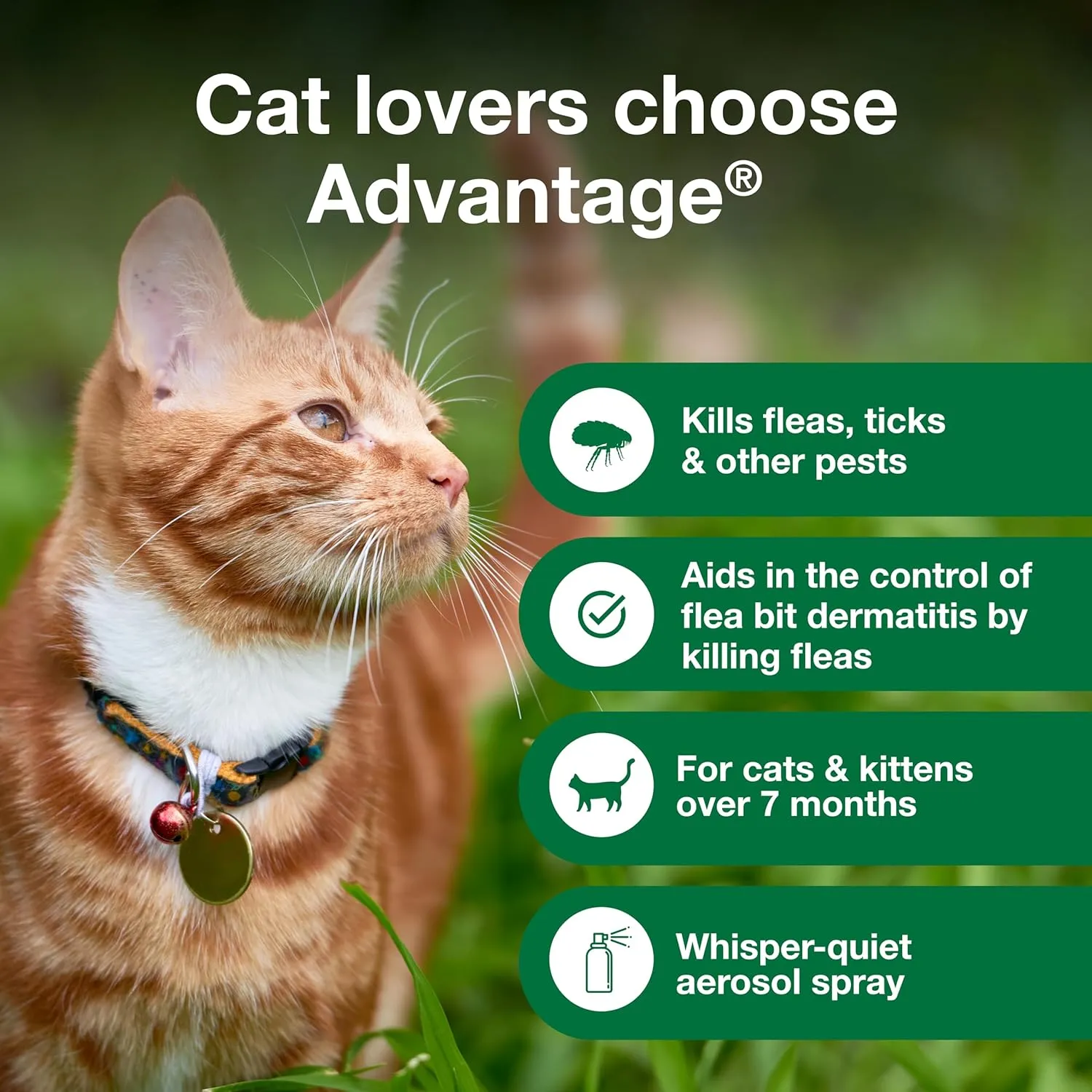 Advantage Spray Cat 8 Oz