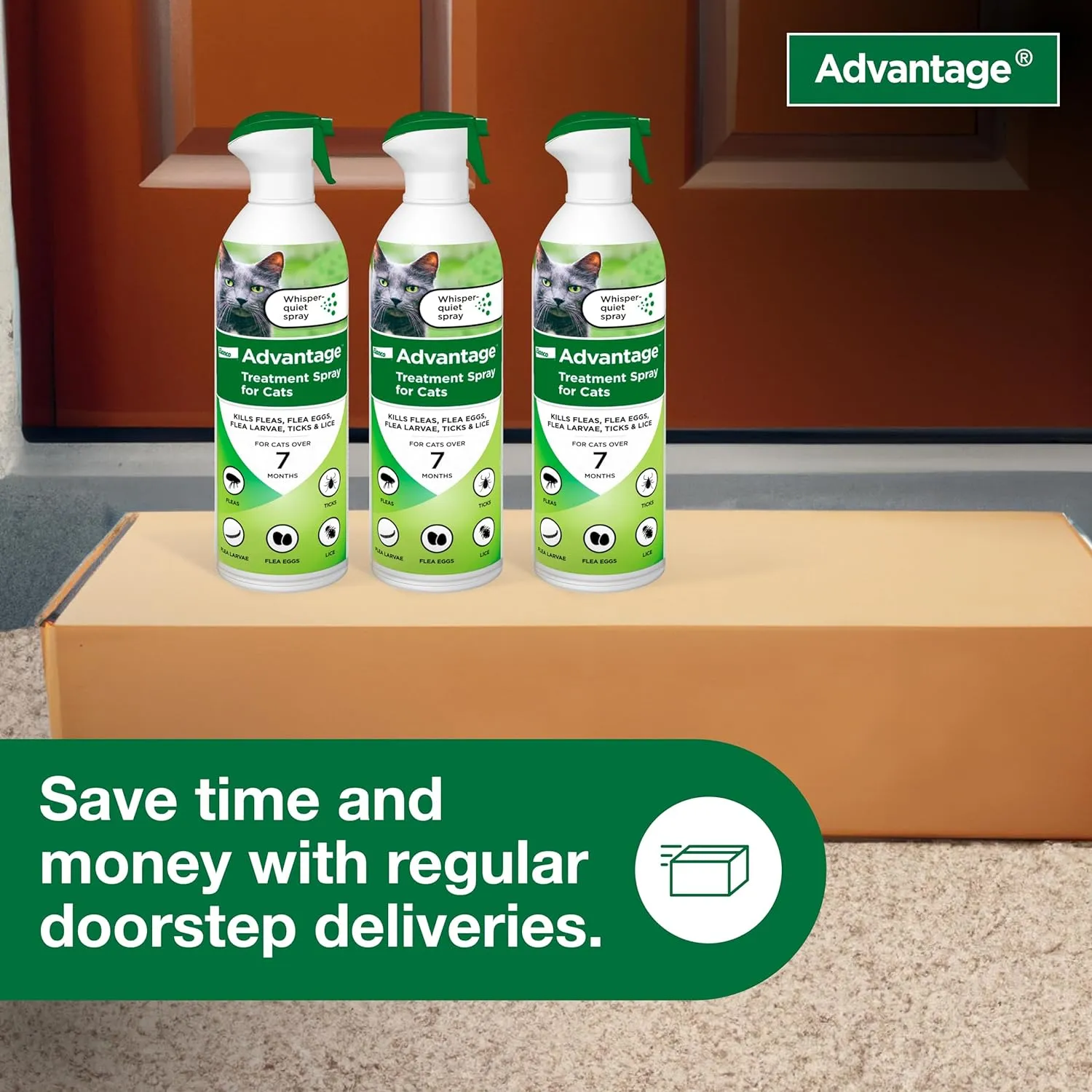 Advantage Spray Cat 8 Oz