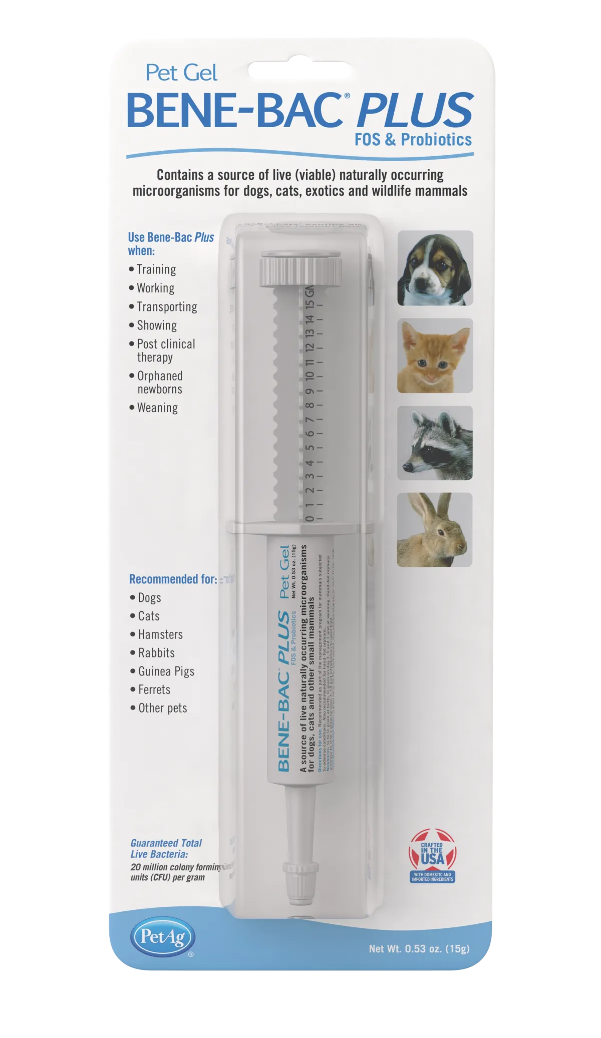 Bene-Bac Plus Sensitive Digestive Gel for Dogs & Cats