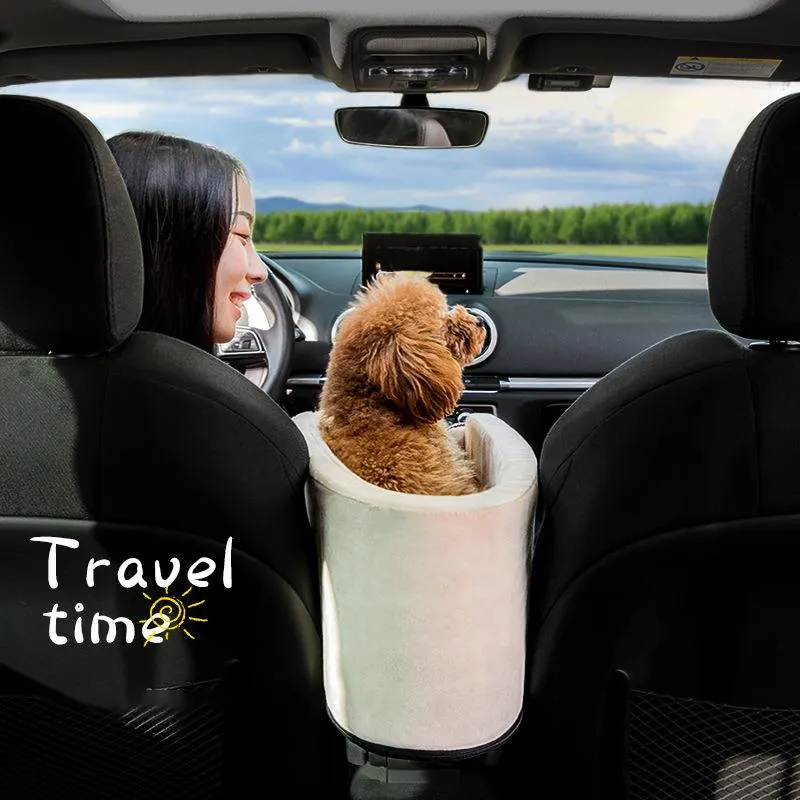 Best Pet Safety Booster Seat Portable Cat or Dog Car Seat  For Small Pet
