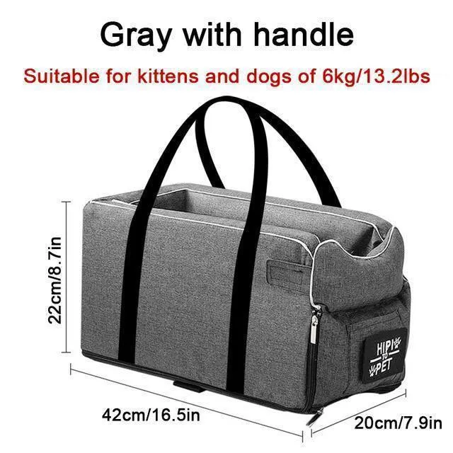 Best Pet Safety Booster Seat Portable Cat or Dog Car Seat  For Small Pet