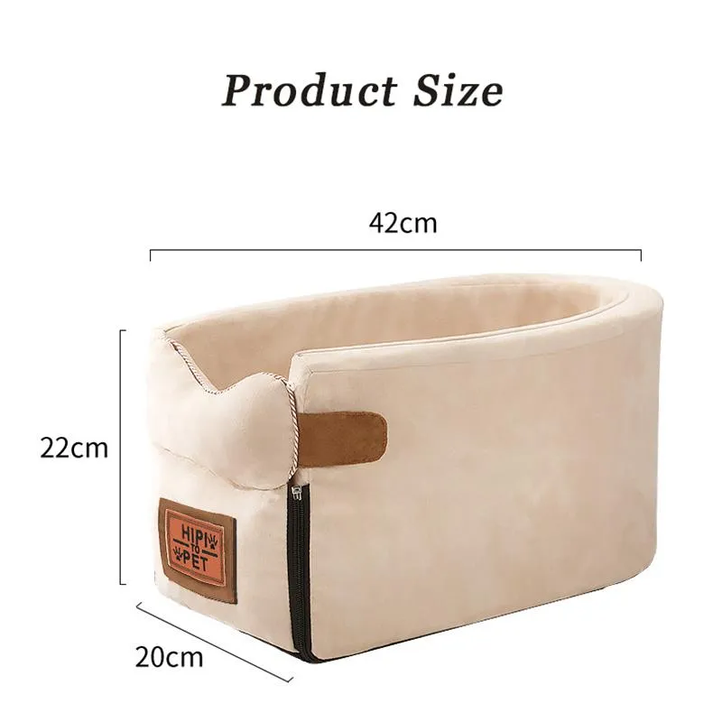 Best Pet Safety Booster Seat Portable Cat or Dog Car Seat  For Small Pet