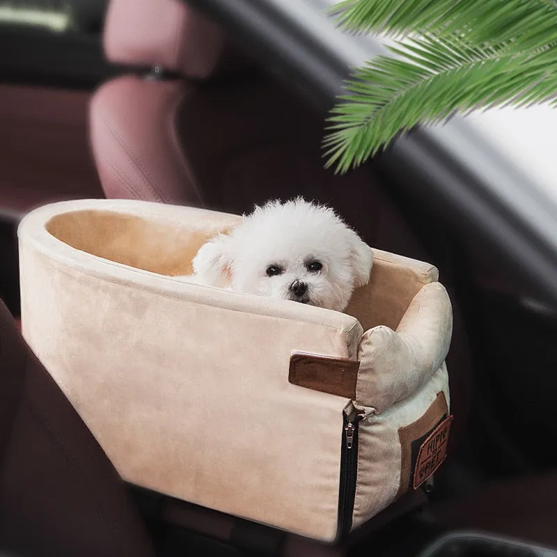 Best Pet Safety Booster Seat Portable Cat or Dog Car Seat  For Small Pet