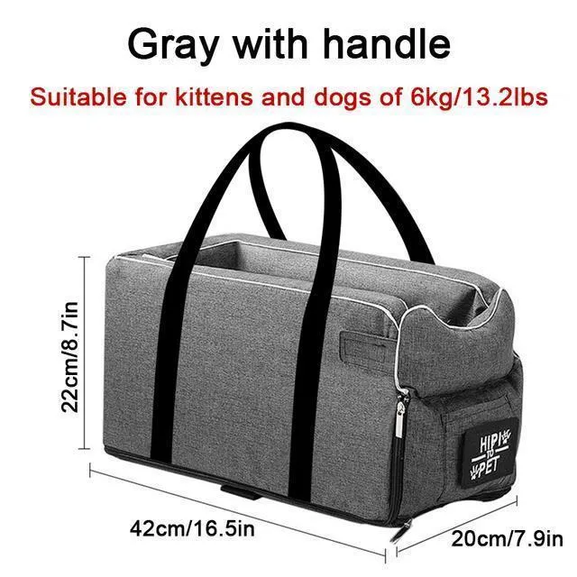 Best Pet Safety Booster Seat Portable Cat or Dog Car Seat  For Small Pet