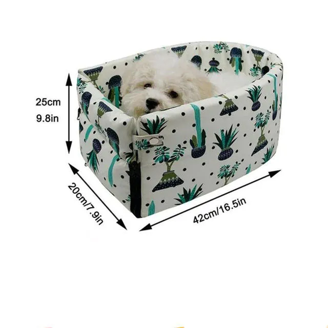 Best Pet Safety Booster Seat Portable Cat or Dog Car Seat  For Small Pet