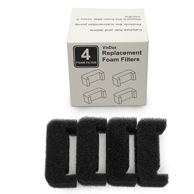 Black Sponge Water Fountain Replacement