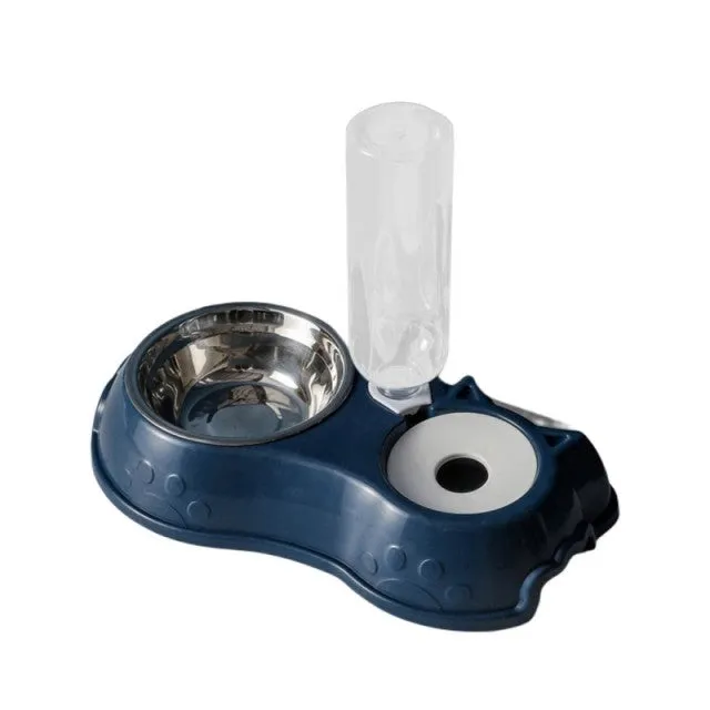 Dog Bowl Cat Feeder Bowl Automatic Drinking Bowl
