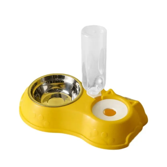 Dog Bowl Cat Feeder Bowl Automatic Drinking Bowl