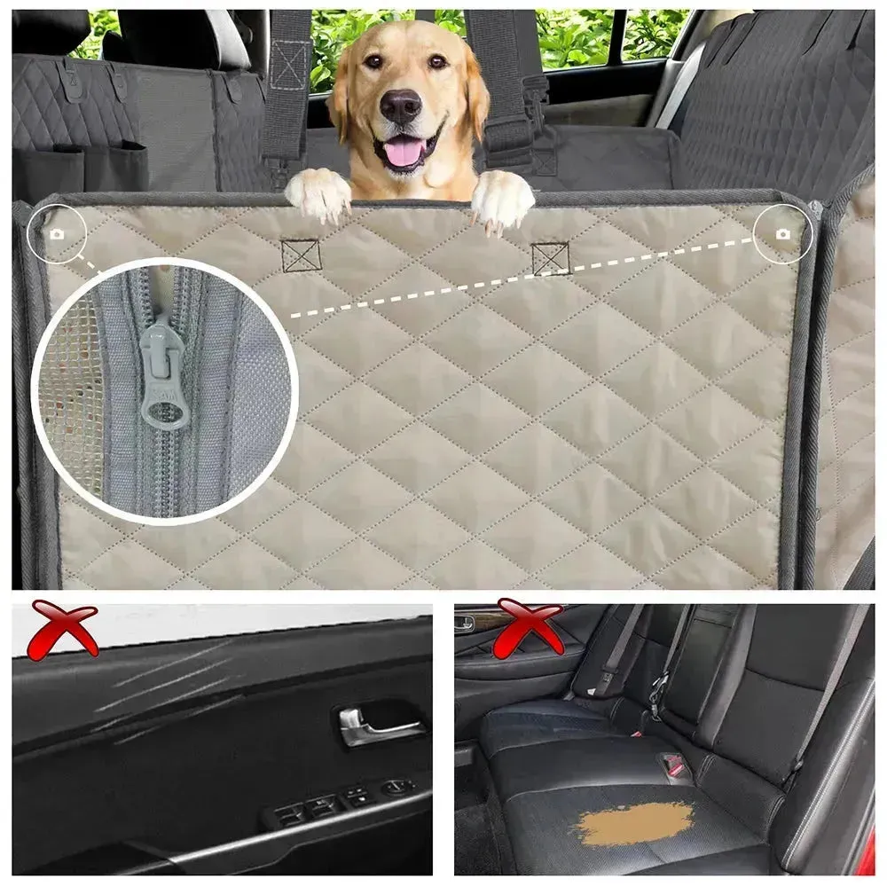 Dog Car Seat Cover Waterproof Pet Travel Hammock Protector Mat