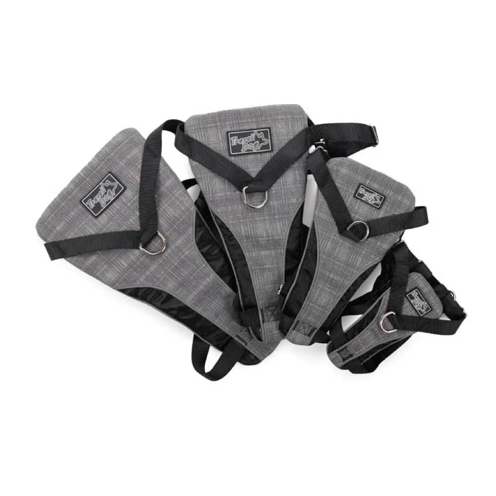 Dog Harness 2 in 1 Combo - Car Travel Rides   Walks - No Pull Leash Seat Belt