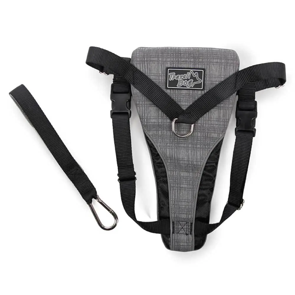 Dog Harness 2 in 1 Combo - Car Travel Rides   Walks - No Pull Leash Seat Belt