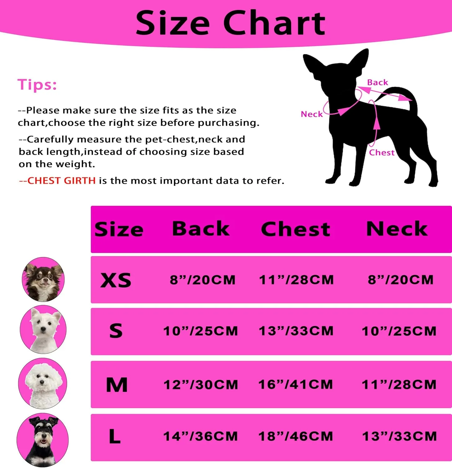 Dog Sweaters for Small Dogs Winter Dog Clothes Girl Knitted Small Dog Sweater Soft Warm Dachshund Sweater Clothes Cute Puppy Clothes Turtleneck Doggy Outfit Pet Dog Sweater for Pug Bulldog (Rose, M)