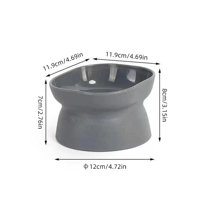 Elevated Dual-Use Pet Feeder for Cats and Dogs