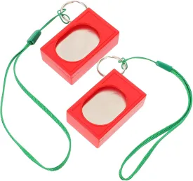Garneck Universal Dog Training Clicker 2 Pack Pet Training Device Sound Vibration