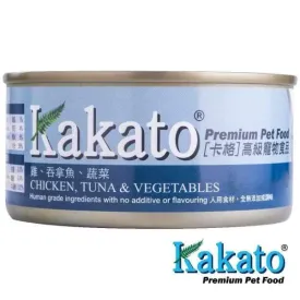 Kakato Chicken Tuna & Vegetables Canned Dog & Cat Food 170g