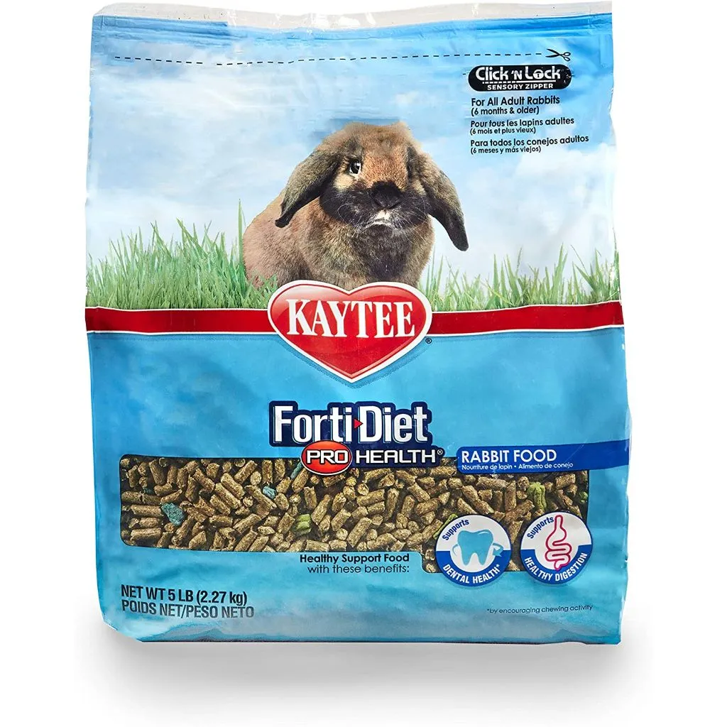 Kaytee Forti-Diet Pro Health Adult Rabbit Food 5lb