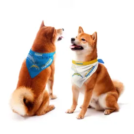 Los Angeles Chargers Home and Away Pet Bandana Set