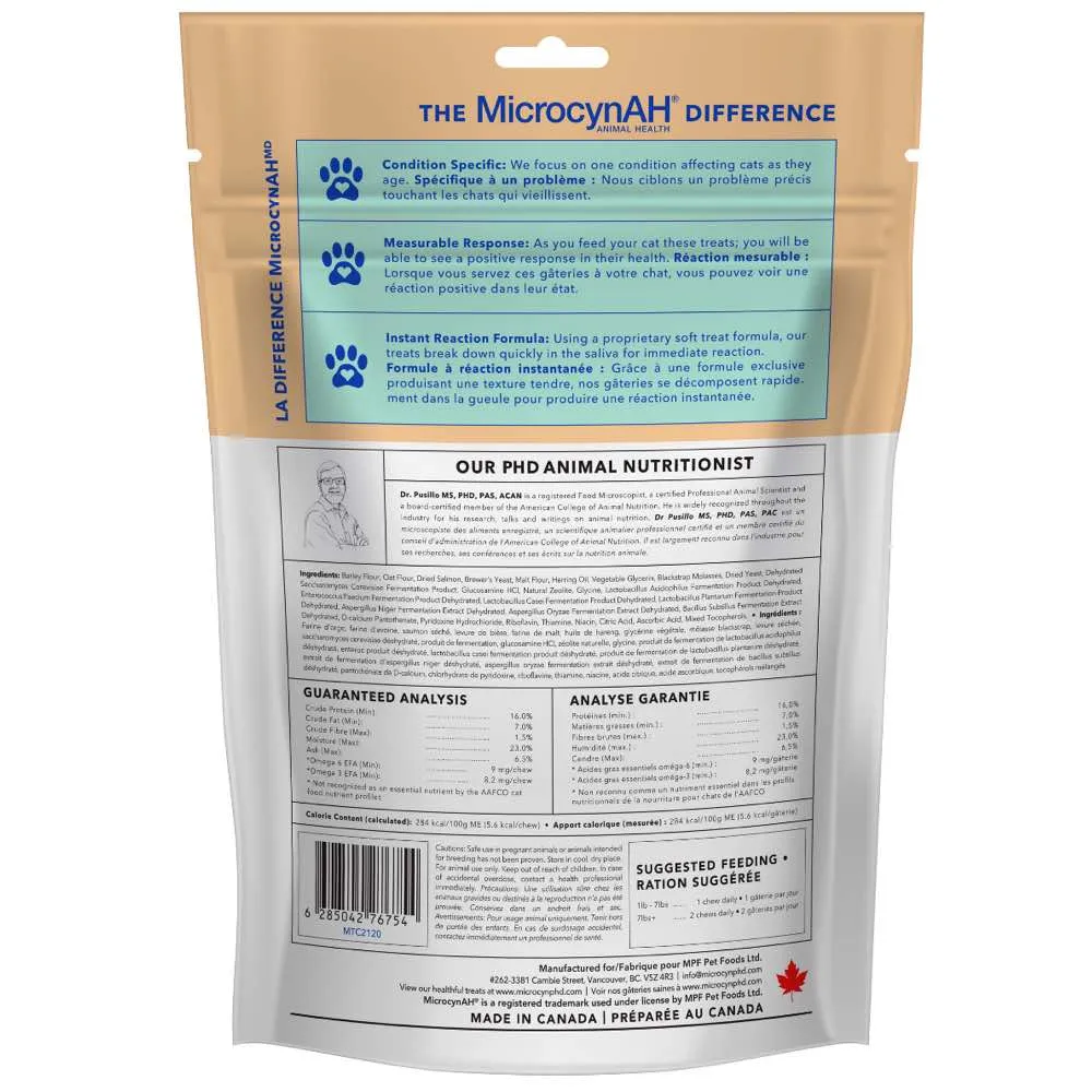 MicrocynAH Gut Health Formula Cat Treats 120g