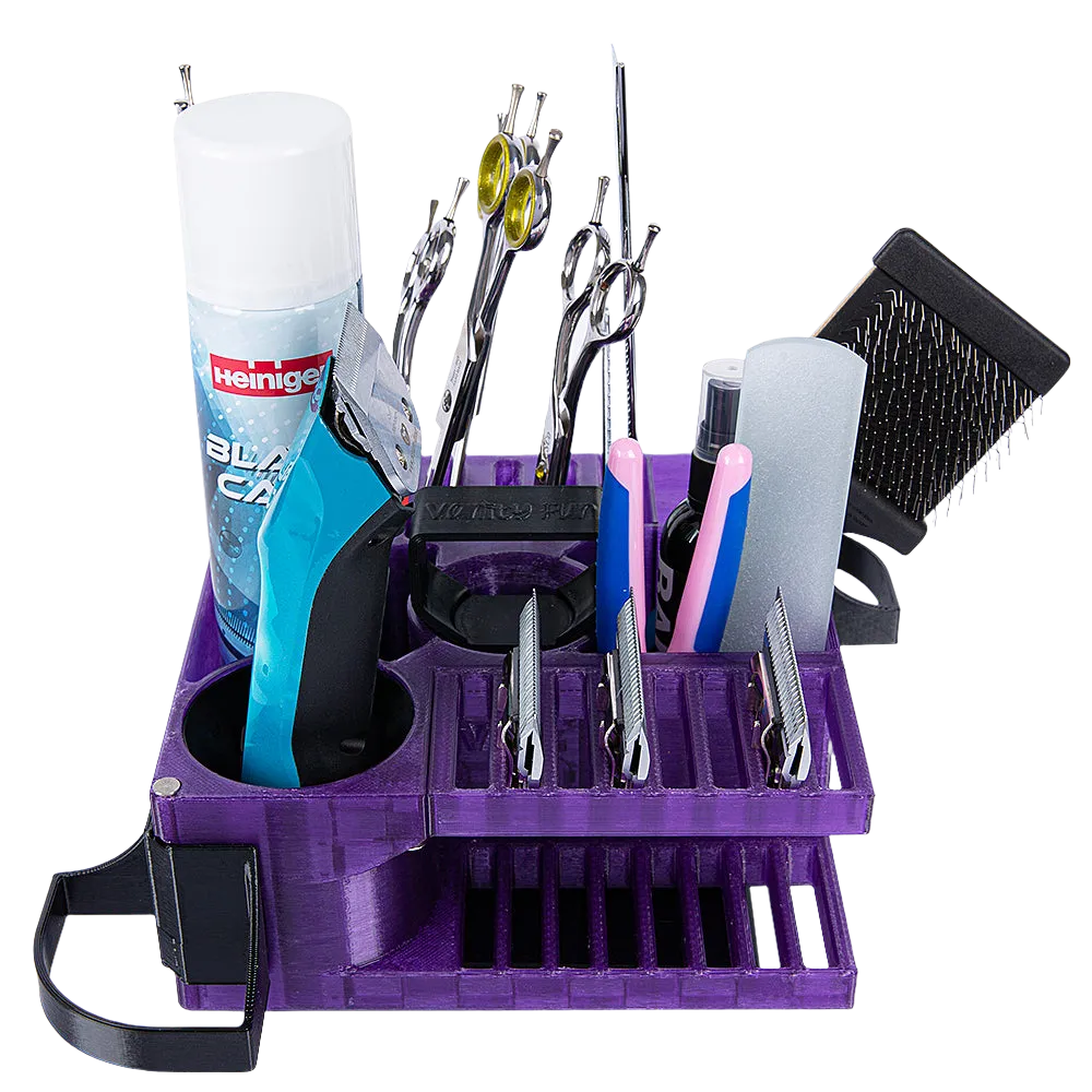 Mini Cube Tool Caddy Black by Vanity Fur