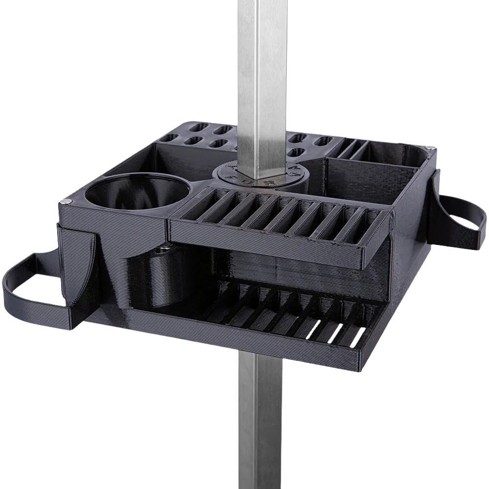 Mini Cube Tool Caddy Black by Vanity Fur
