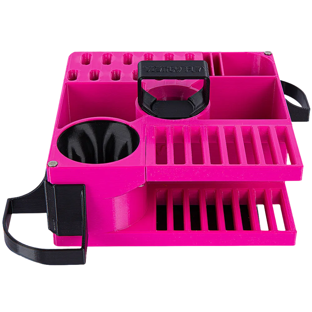 Mini Cube Tool Caddy Magenta by Vanity Fur
