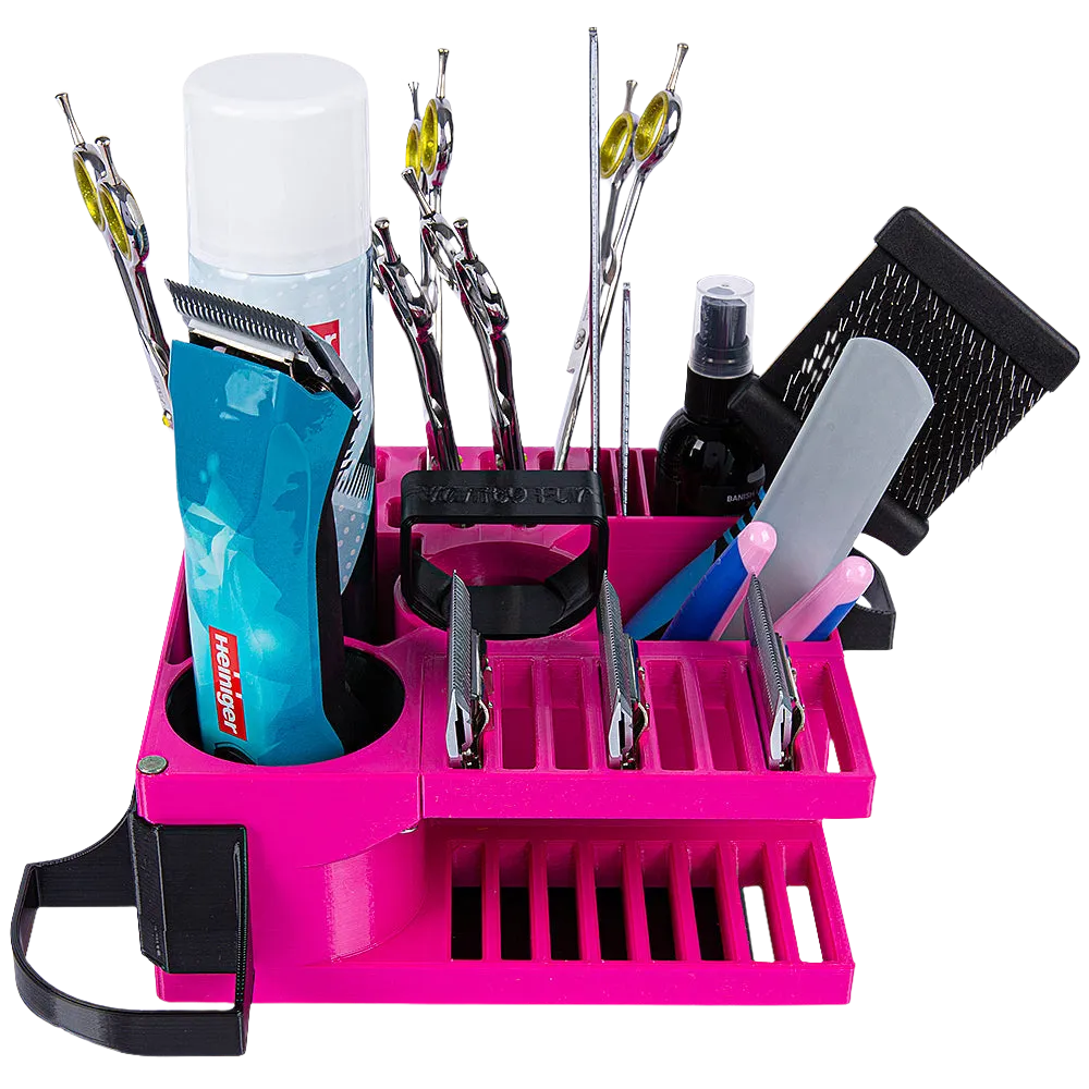 Mini Cube Tool Caddy Magenta by Vanity Fur