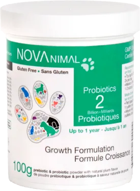 NovAnimal  Probiotics Growth Formulation 2
