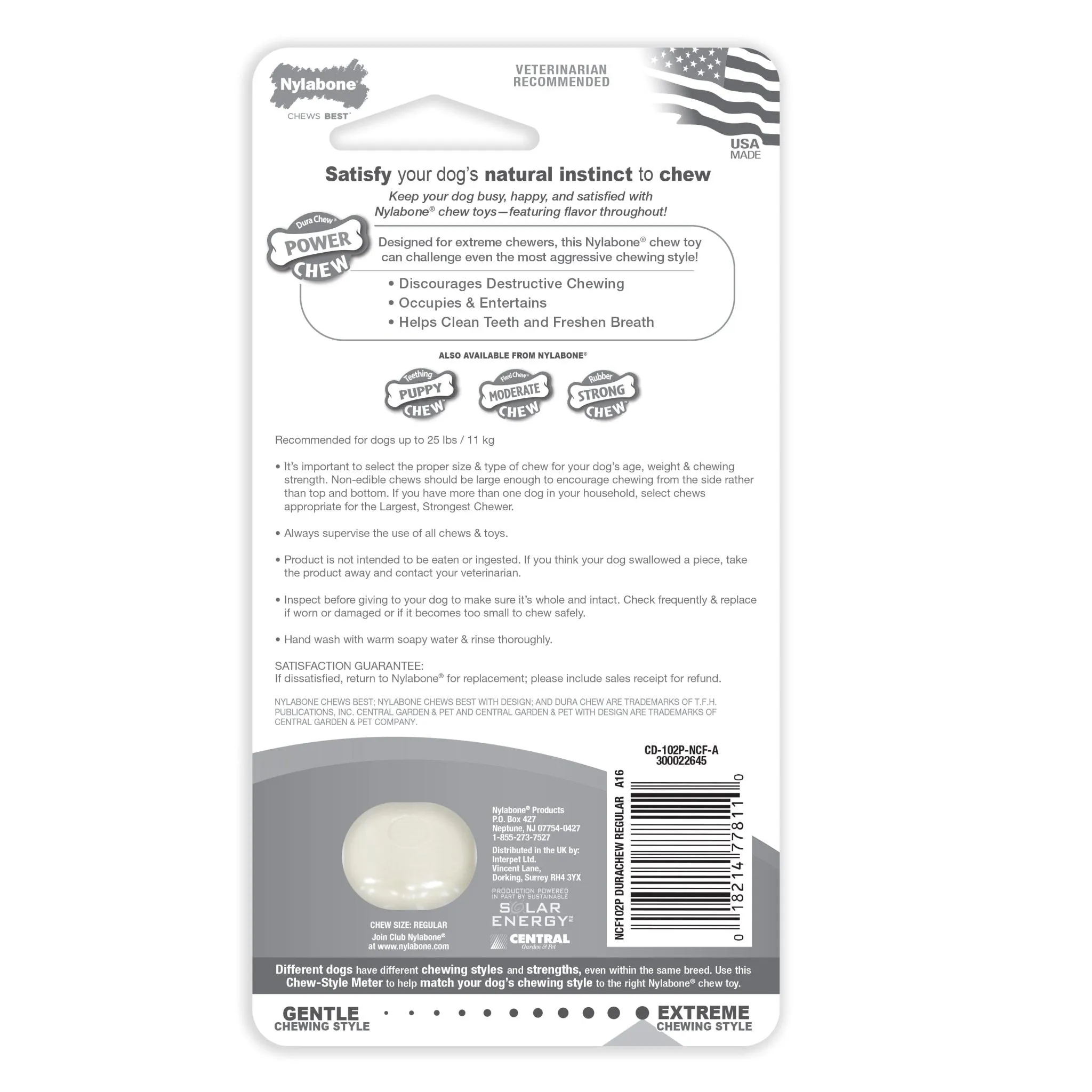 Original Dura Chew, Regular