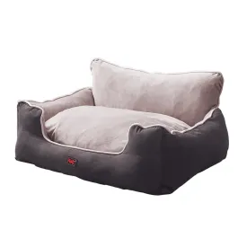 Pet Bed Dog Puppy Beds Cushion Pad Pads Soft Plush Cat Pillow Mat Grey L