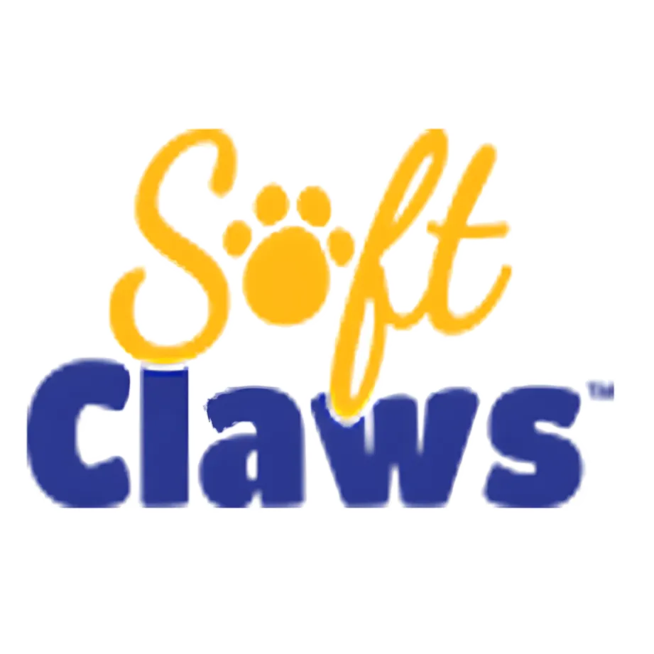 Pink Sparkle Feline Medium Nail Caps by Soft Claws
