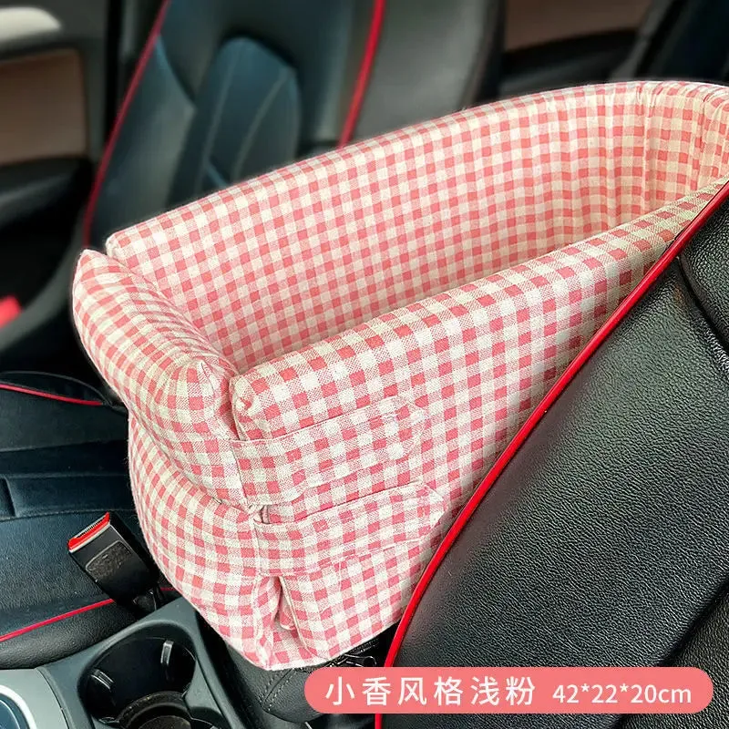 Portable Safety Dog and Cat Car Seat - Breathable Travel Carrier
