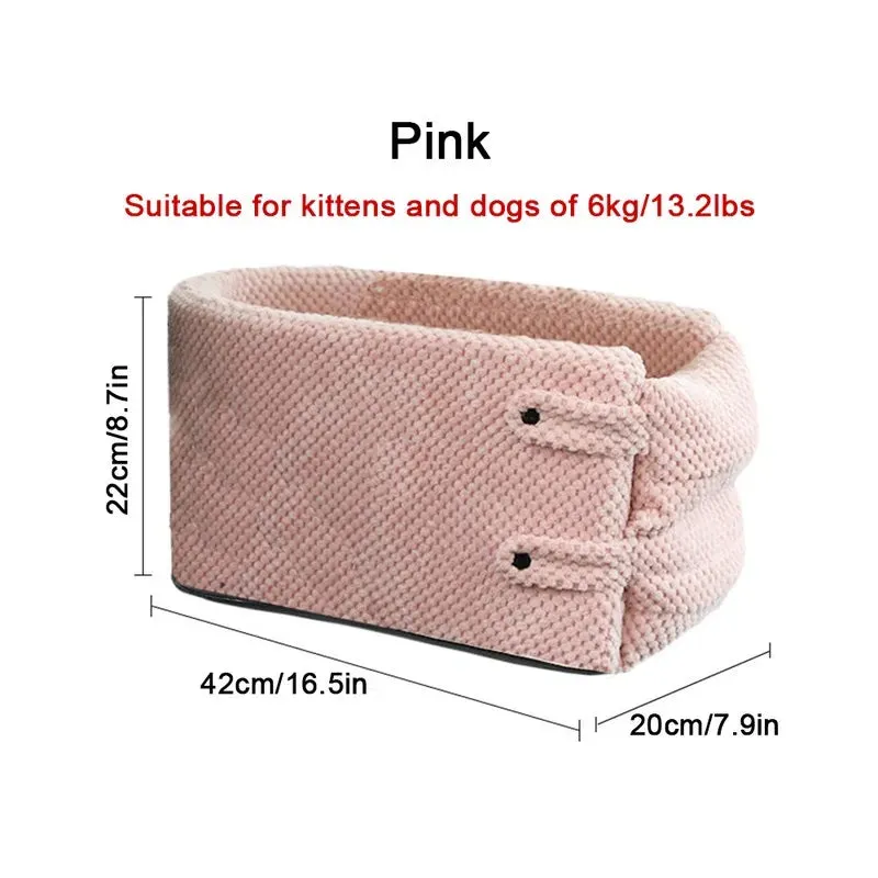 Portable Safety Dog and Cat Car Seat - Breathable Travel Carrier