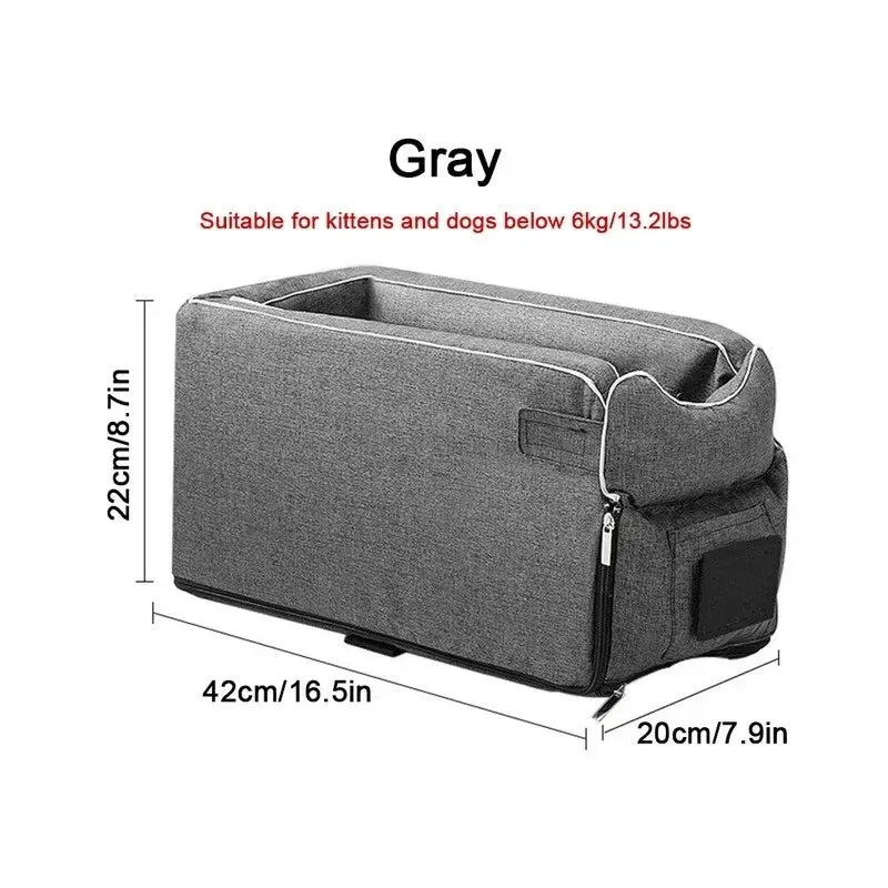 Portable Safety Dog and Cat Car Seat - Breathable Travel Carrier