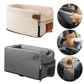 Portable Safety Dog and Cat Car Seat - Breathable Travel Carrier