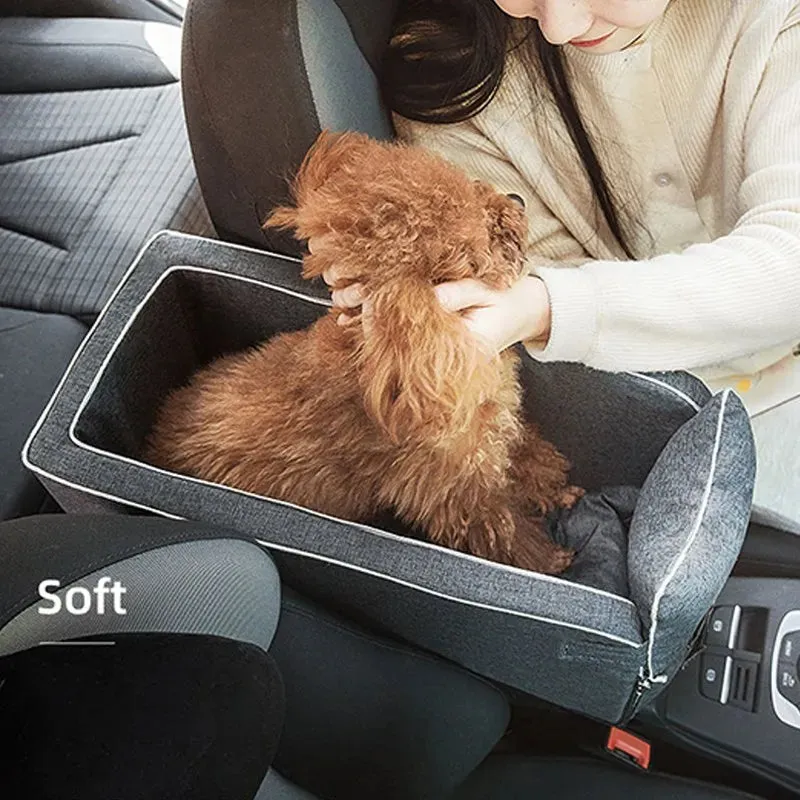 Portable Safety Dog and Cat Car Seat - Breathable Travel Carrier