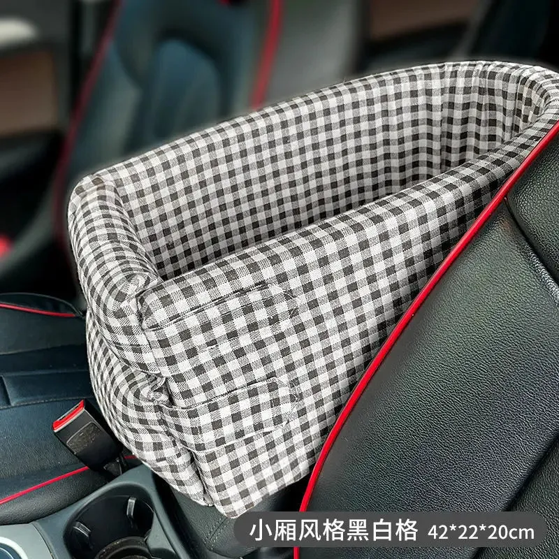 Portable Safety Dog and Cat Car Seat - Breathable Travel Carrier