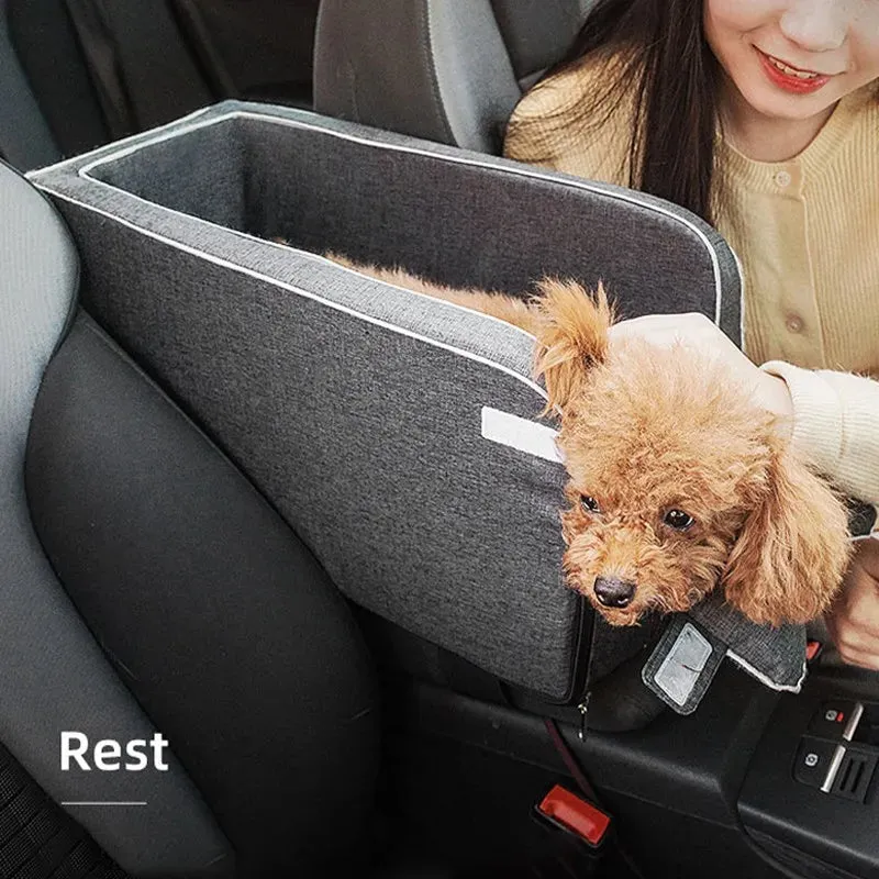 Portable Safety Dog and Cat Car Seat - Breathable Travel Carrier